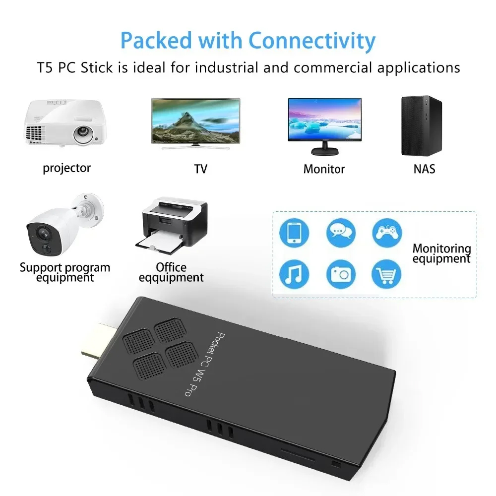 Khadas Vim4 8Gb - جهاز كمبيوتر صغير T5/W5 PRO يعمل