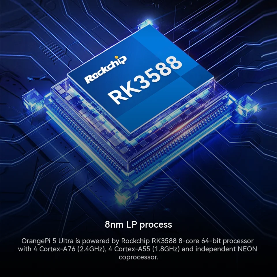 Orange Pi 5 Ultra 8GB/16GB LPD - مراجعة Orange Pi 5 Plus 16Gb وسعره