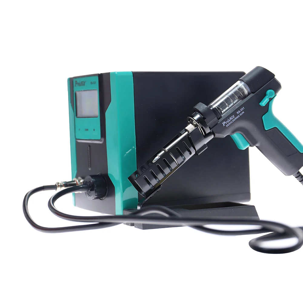 محطة لحام كهربائية رقمية LCD ط - مراجعة Desoldering Gun Vacuum Electric وسعره